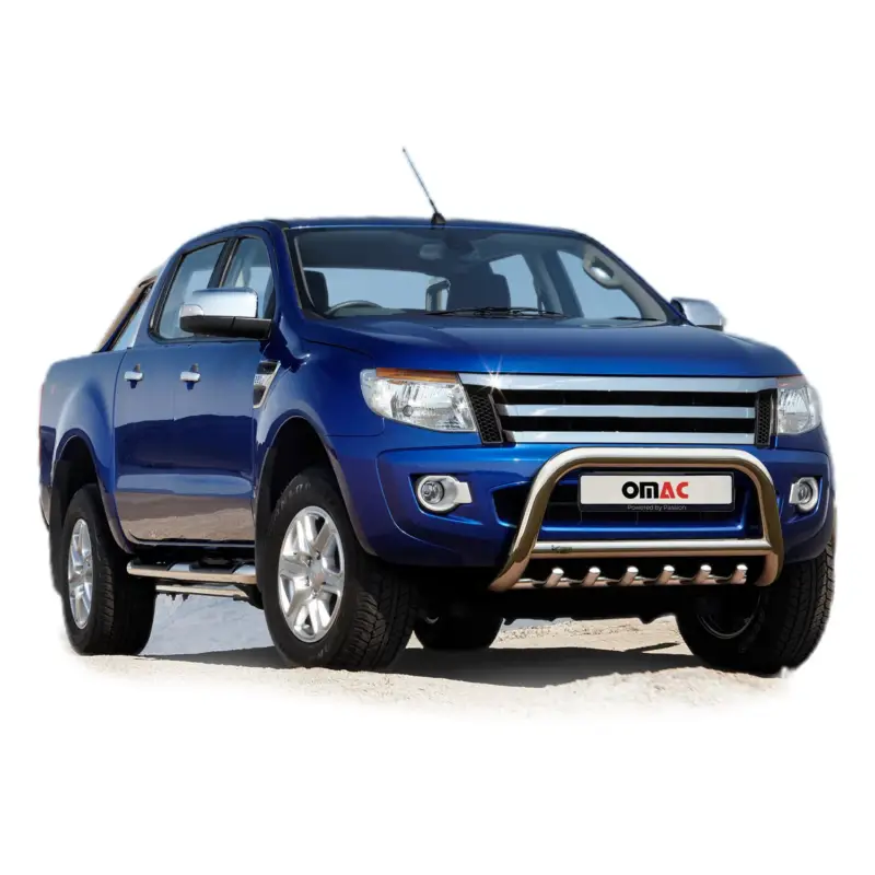 Frontbügel Frontschutzbügel für Ford Ranger 2015-2019 mit ABE Stahl Silber Sonderaktion