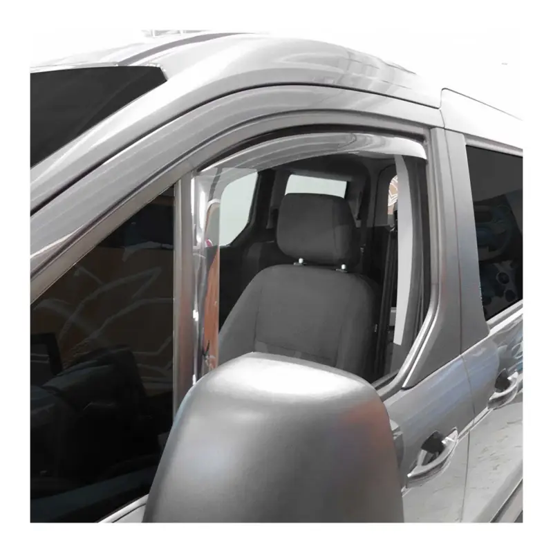 Günstig Windabweiser Regenabweiser für Ford Tourneo Connect 2015-2024 Dunkel Acryl 2tlg