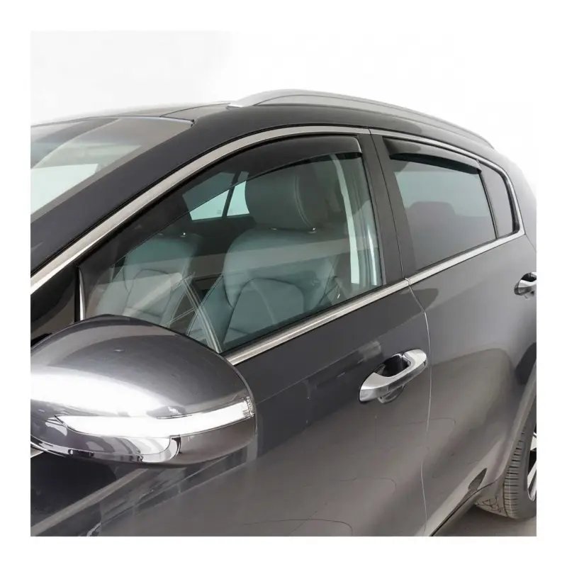 Bestseller Windabweiser Regenabweiser für Kia Sportage 2016-2021 Dunkel Acryl 4tlg