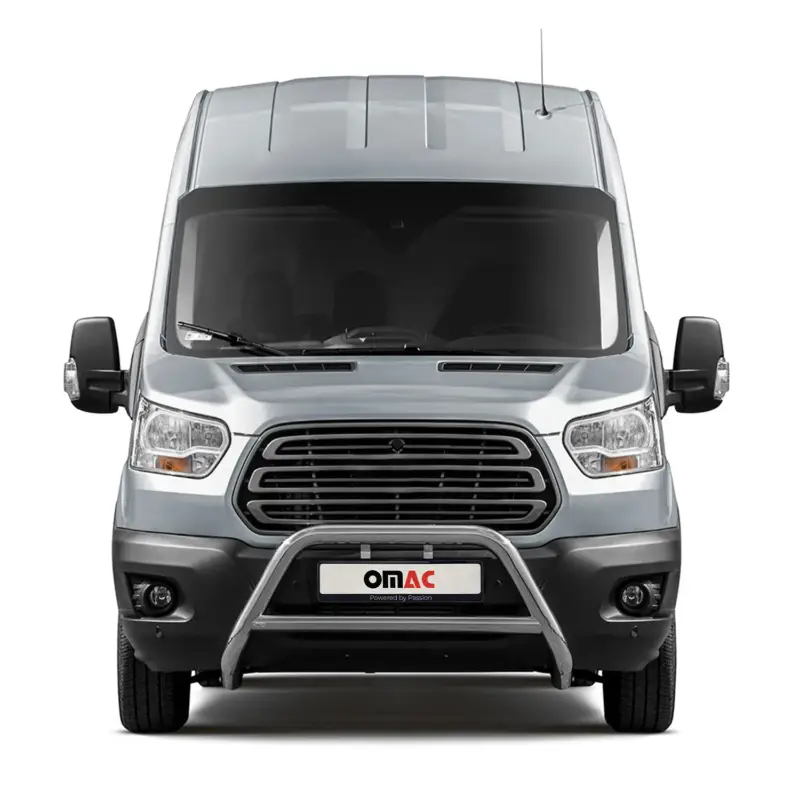 Frontbügel Frontschutzbügel für Ford Transit 2015-2019 mit ABE Stahl Silber Sale