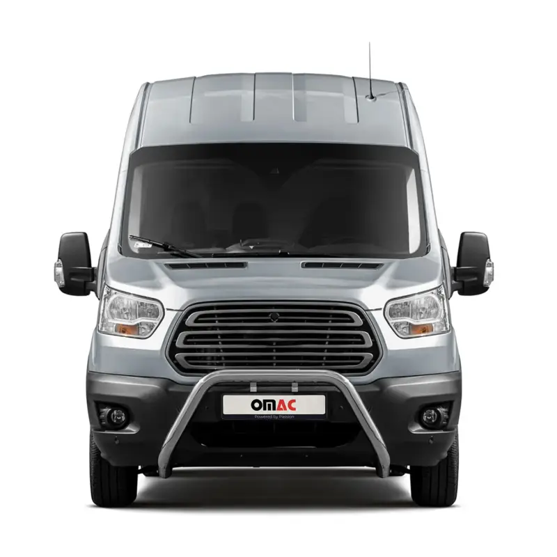 Frontbügel Frontschutzbügel für Ford Transit 2015-2019 mit ABE Silber Rammschutz Top-Preis