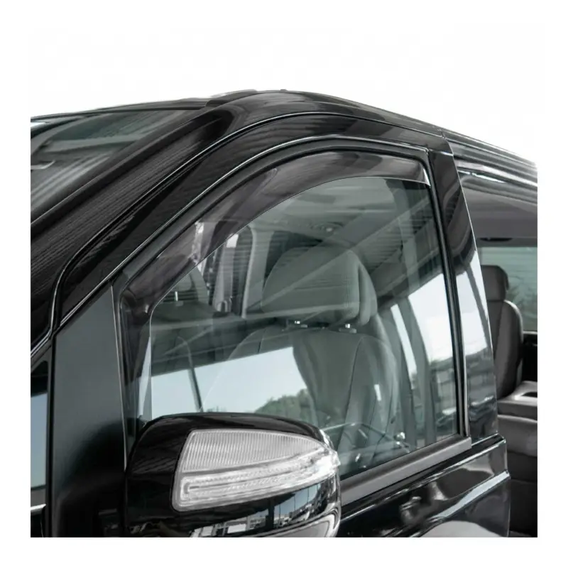 Geprüft Windabweiser Regenabweiser für Mercedes Klasse Vito W447 2014-2026 Dunkel 2x