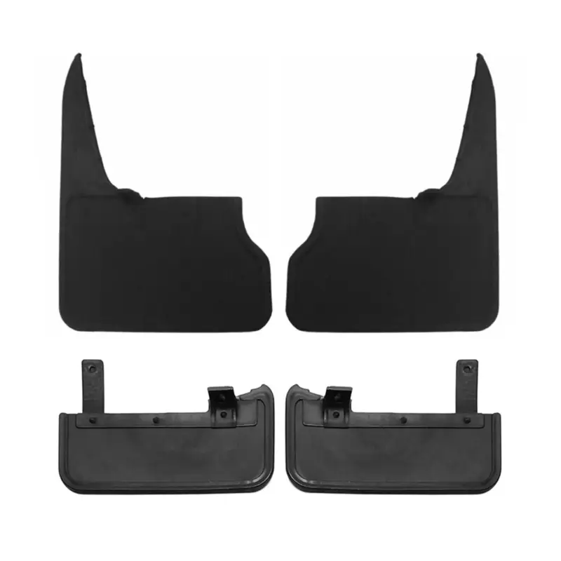 Schmutzfänger Kotflügel für VW Transporter Multivan T5 2003-2015 ABS Schwarz 4x Schneller Versand