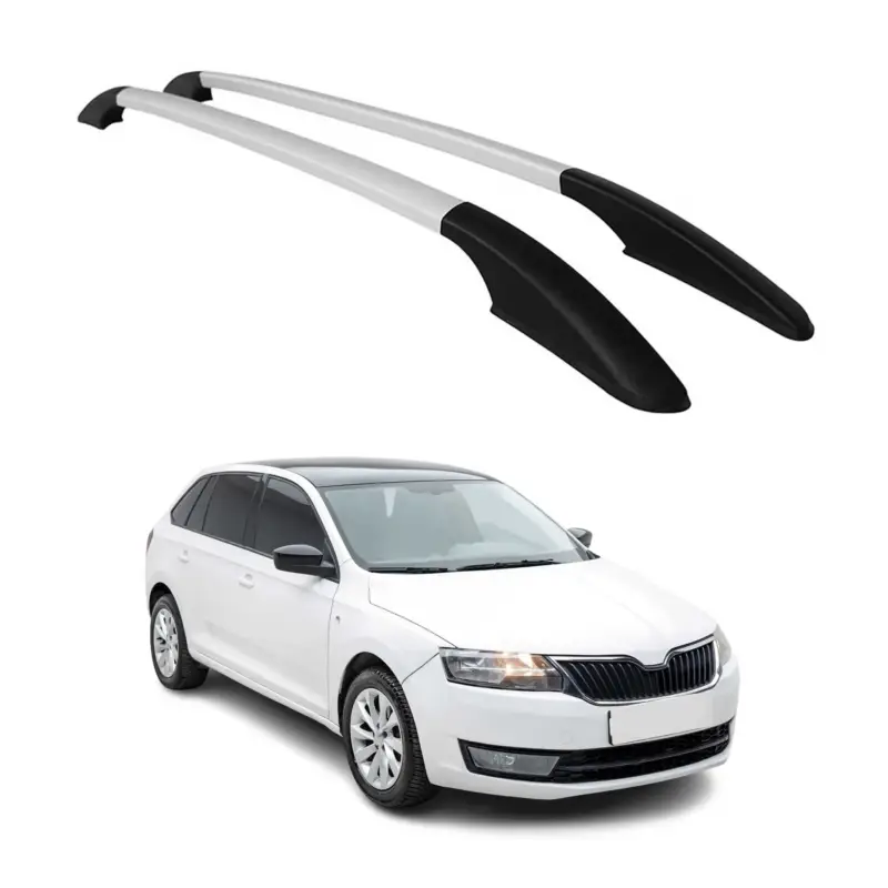 Neue Kollektion Aluminium Dachreling Relingträger für Citroen C4 Cactus 2014-2021 Silber 2x