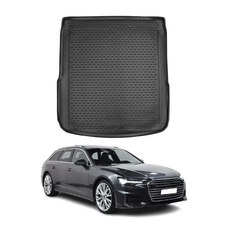 Kofferraummatte Kofferraumwanne für Audi A6 C8 Avant Allroad 2018-2025 Gummi TPE Geprüft