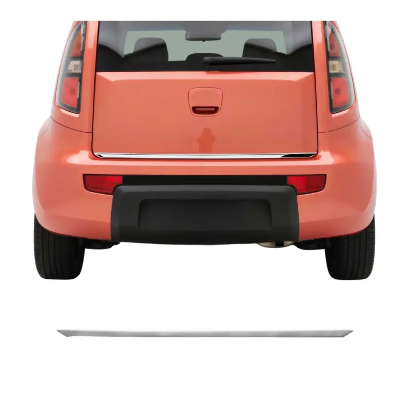 Beliebt Kofferraumleiste Heckleiste für Kia Soul 2008-2013 Untere Edelstahl Chrom