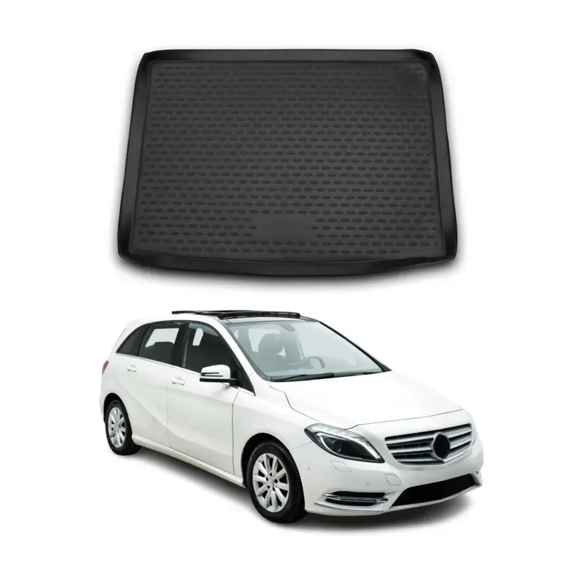 Sale Kofferraummatte Kofferraumwanne für Mercedes B Klasse W246 2011-2018 Gummi TPE