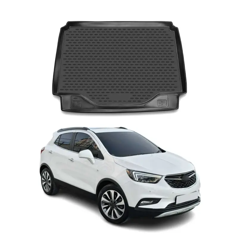 Markenware Kofferraummatte Kofferraumwanne für Opel Mokka Mokka X 2012-2020 Gummi TPE