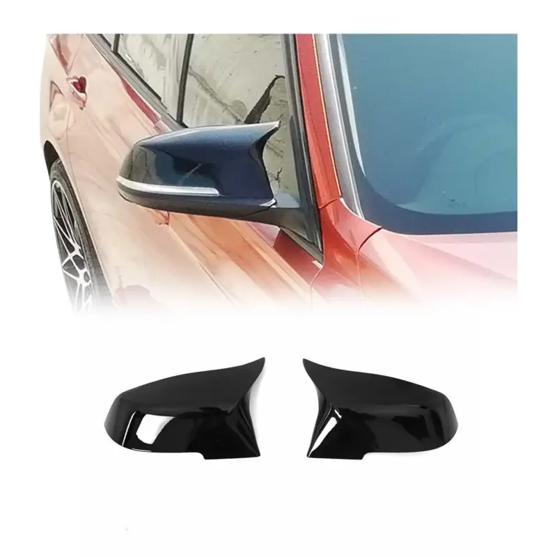 Neu Im Sortiment Spiegelkappen für BMW 1er F20/F21 2012-2024/2er F22 F23 F87 M2 16-2024 ABS Glanz