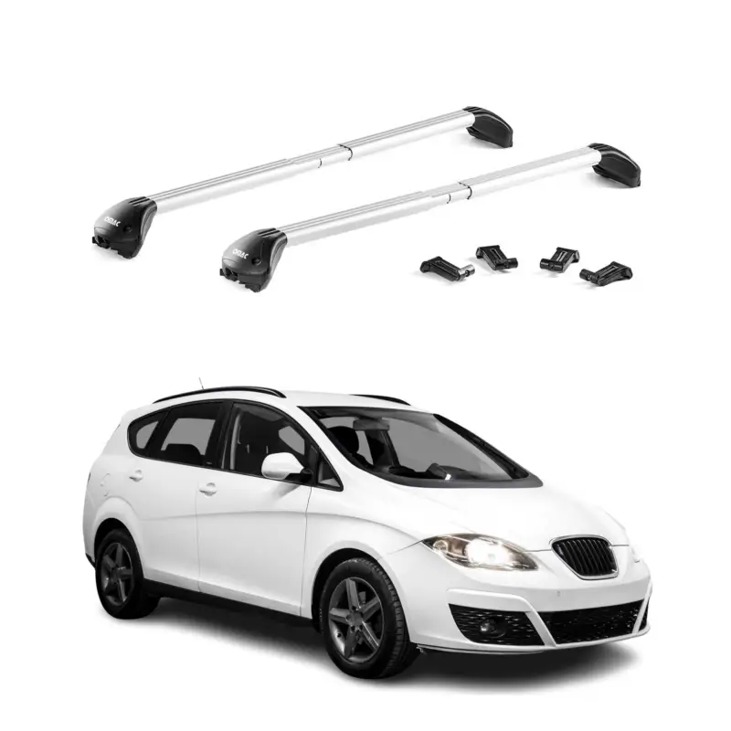 Dachträger Grundtäger für Seat Altea Freetrack / XL 2007-2015 Alu Silber 2x ABE Top-Preis