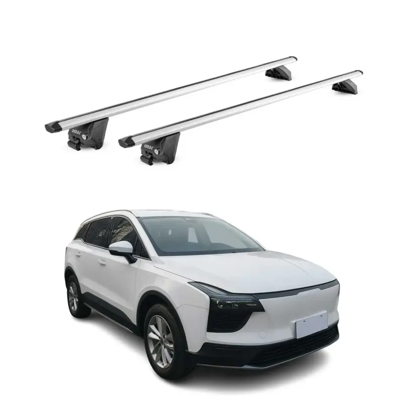 Dachträger Grundtäger für Aiways U5 2022-2023 FL 100kg Aluminium Silber 2tlg ABE Preiswert