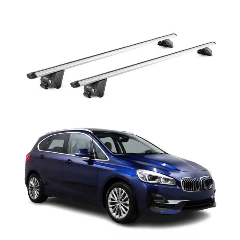 Dachträger für BMW 2er Active Tourer F45 2014-2021 100kg Alu Silber 2x ABE Angebot