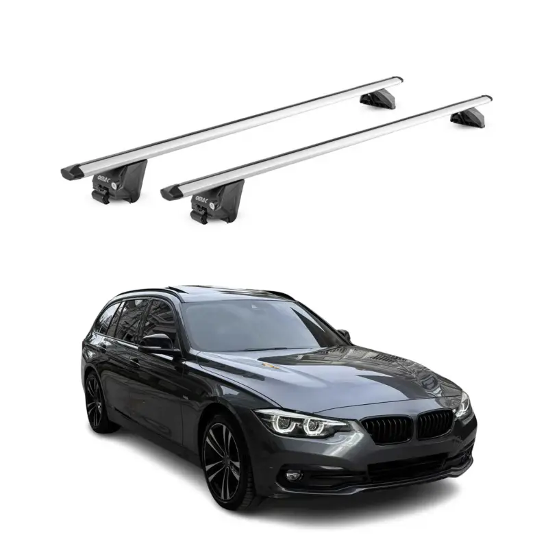 Dachträger Grundtäger für BMW 3er Touring F31 G21 2012-2026 100kg Alu Silber ABE Top-Preis
