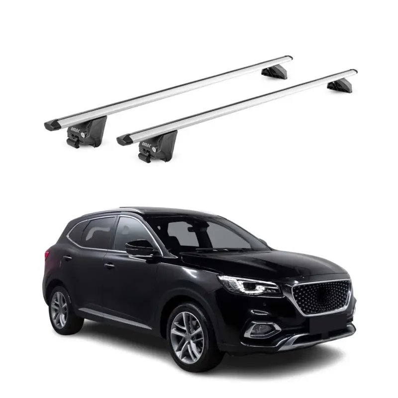Geprüft Dachträger Grundtäger für MG HS I 2018-2024 100kg Aluminium Silber 2tlg ABE