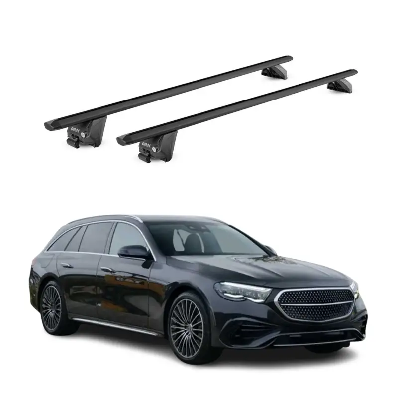 Dachträger für Mercedes E Klasse S213 T-Modell 2016-2023 100kg Alu ABE Schwarz Abverkauf
