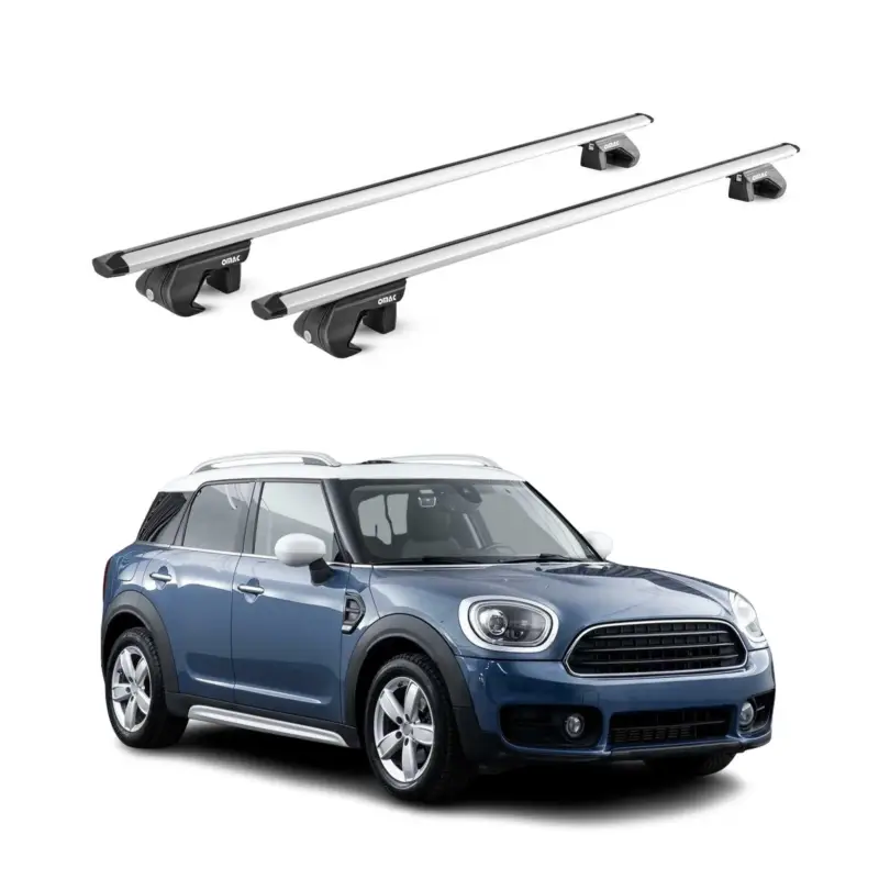 Dachträger Grundtäger für Mini Countryman F60 2017-2023 90kg Alu Silber 2x ABE Direktkauf