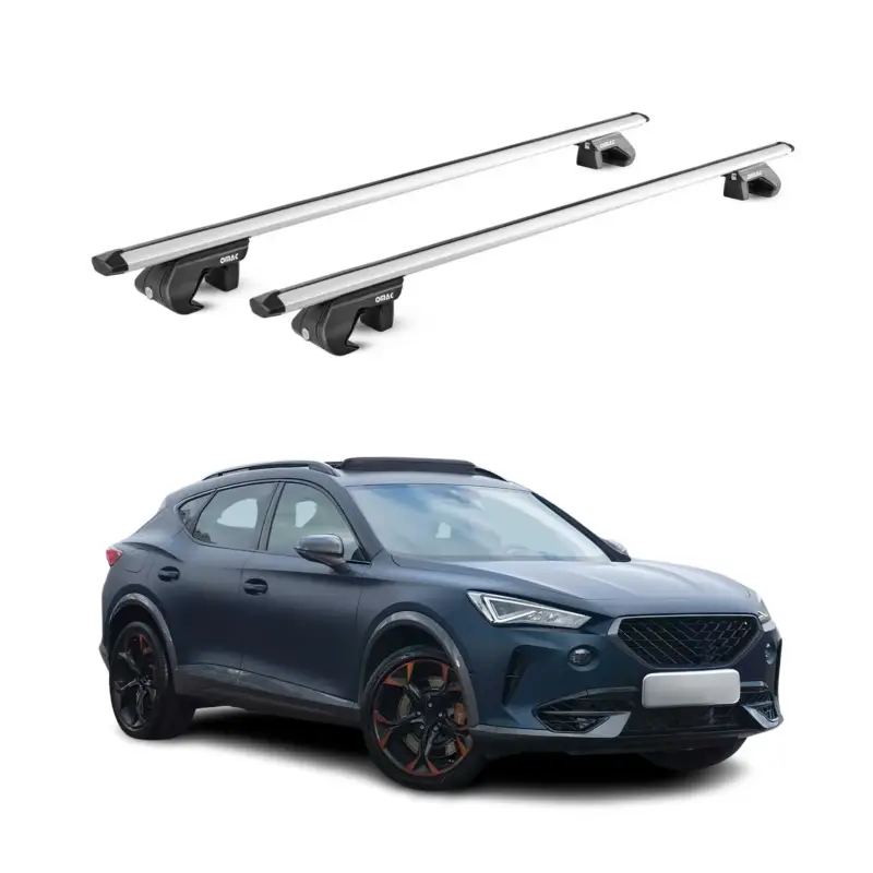 Dachträger Grundtäger für Cupra Formentor 2020-2026 90kg Alu Silber 2 tlg ABE Echt