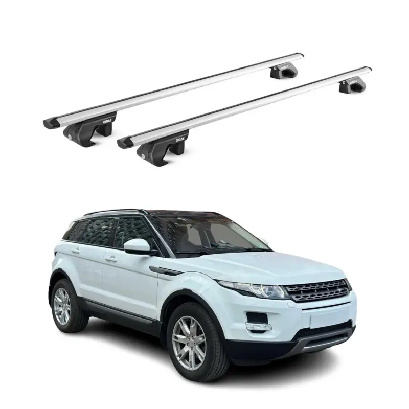 Highlight Dachträger für Land Rover Evoque L538 2011-2018 5 tür 90kg Alu Silber 2x ABE