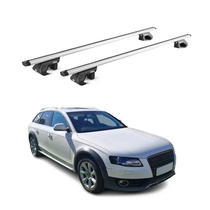 Dachträger für Audi A4 Allroad B8 B9 2009-2025 5 tür 90kg Alu Silber 2x ABE Sofort Bestellen