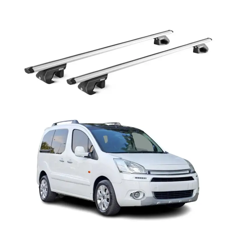 Neuheit Dachträger Grundtäger für Citroen Berlingo 2008-2018 90kg Alu Silber 2 tlg ABE
