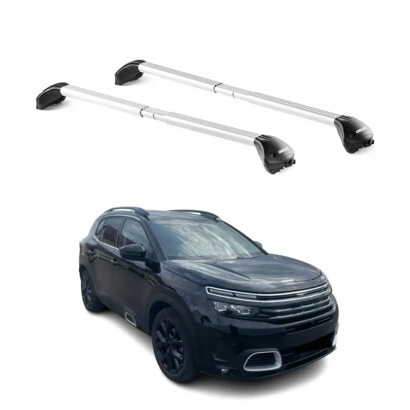 Dachträger für Citroen C5 Aircross 2018-2025 5 tür 100kg Alu Silber 2x ABE Bestseller