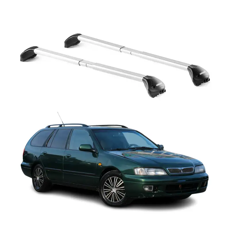 Dachträger für Nissan Primera Kombi P10 P11 P12 1990-2008 5 tür 100kg Silber 2x Sonderangebot