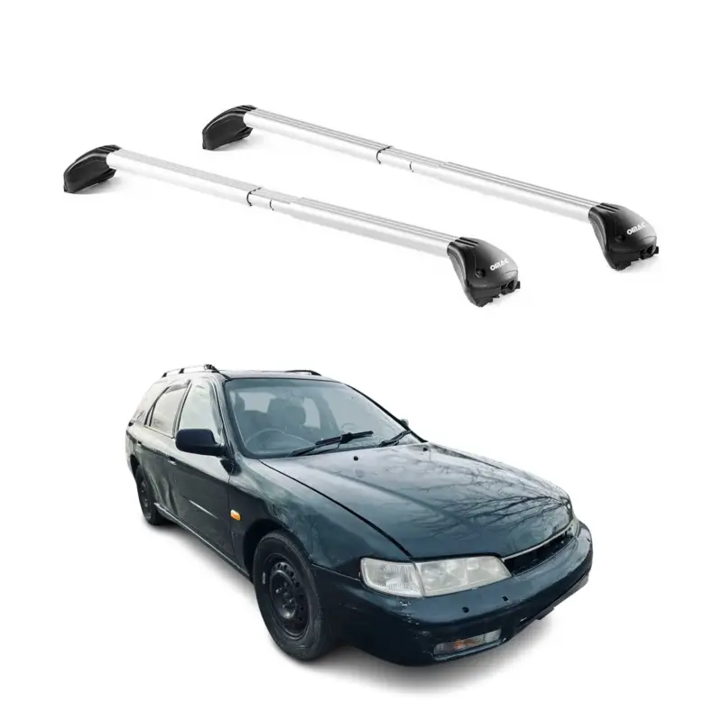 Wochenendangebot Dachträger Grundtäger für Honda Accord Kombi 1994-2015 5tür 100kg Alu ABE Silber