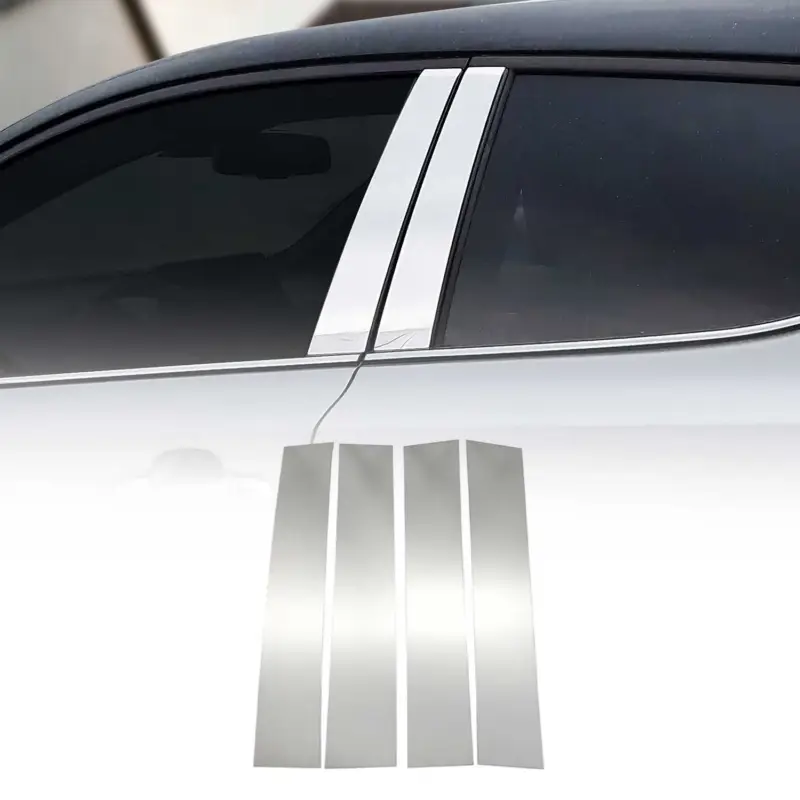 Direktkauf B-Säule Türsäulen Verkleidung für Cadillac Escalade 2006-2015 Edelstahl 4tlg