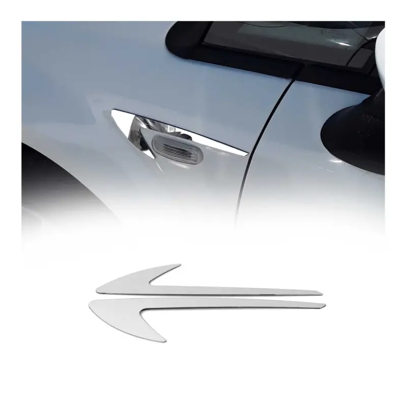 Aktuell Seitendekor Autodecor für VW Transporter Caravelle 2003-2015 Edelstahl Chrom 2x