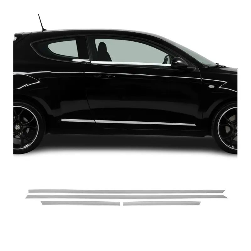 Seitentürleiste Türleisten Türschutzleisten für VW Up 2011-2023 Edelstahl 4x Sale