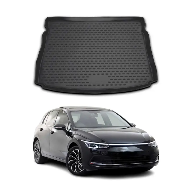Kofferraummatte Kofferraumwanne für VW Golf 8 2019-2026 Laderaumwanne Gummi TPE Sofort Bestellen