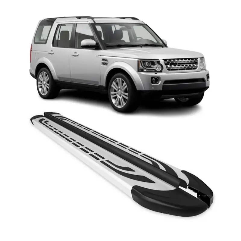 Ausverkauf Trittbretter Seitenschweller Seitenbretter für Land Rover Discovery 2004-17 Alu