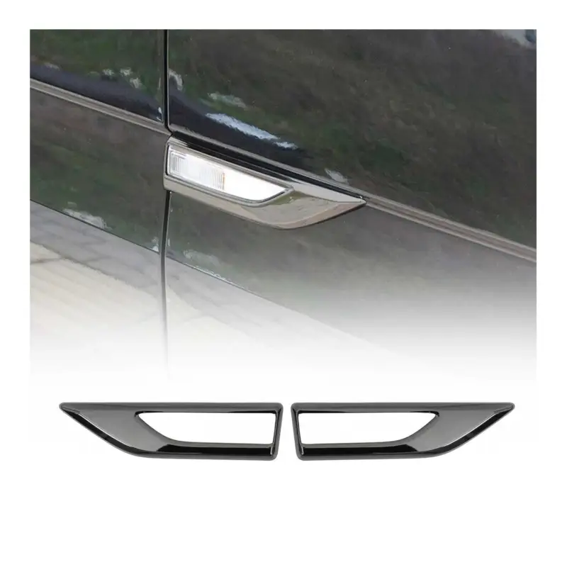 Blinkerrahmen Signalblende Blinker Rahmen für VW Caddy 2015-2020 Chrom Dunkel 2x Angebot