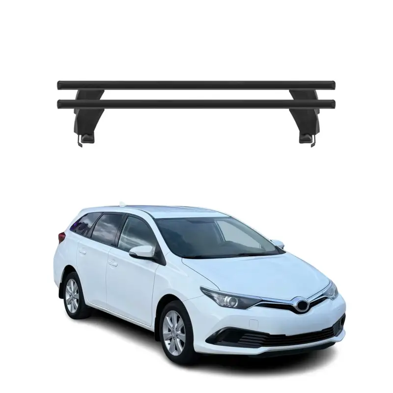 Günstig Menabo Dachträger für Toyota Corolla E210 Kombi Schrägheck 2019-2026 Schwarz 2x