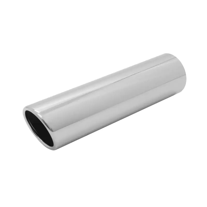 Auspuff Endrohr Edelstahl 1x90mm SR-Design Endschalldämpfer mit ABE Ausverkauf