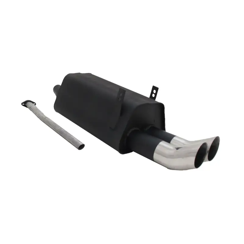 Novus Sportauspuff für BMW 3er E36 320 / 323 2x76mm DTM Endschalldämpfer mit ABE Versand Am Gleichen Tag
