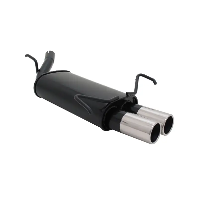 Novus Sportauspuff für Opel Corsa C 2x76mm Endschalldämpfer mit ABE Versand Am Gleichen Tag