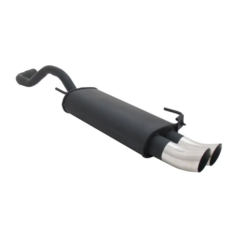 Günstig Novus Sportauspuff für VW Polo 4 6N / 6N2 2x76mm DTM Endschalldämpfer mit ABE