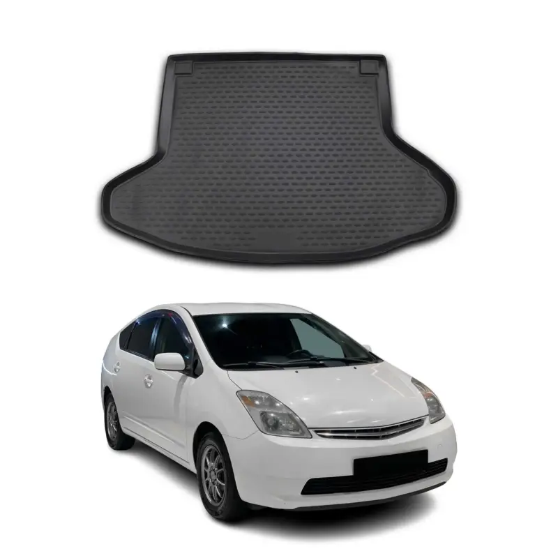 Preisreduziert Kofferraummatte Kofferraumwanne für Toyota Prius 2004-2009 Schrägheck Gummi TPE
