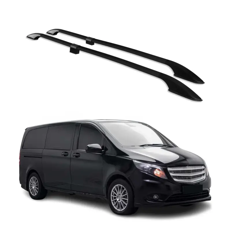 Dachreling für Mercedes Vito / V Klasse W447 W639 2003-2026 L1 Radstand Schwarz Online Kaufen