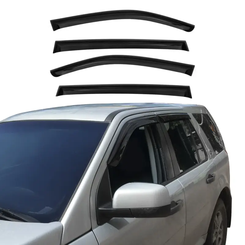 Günstig 4x Windabweiser Regenabweiser für Hyundai Tucson 2016-2024 Acryl Dunkel