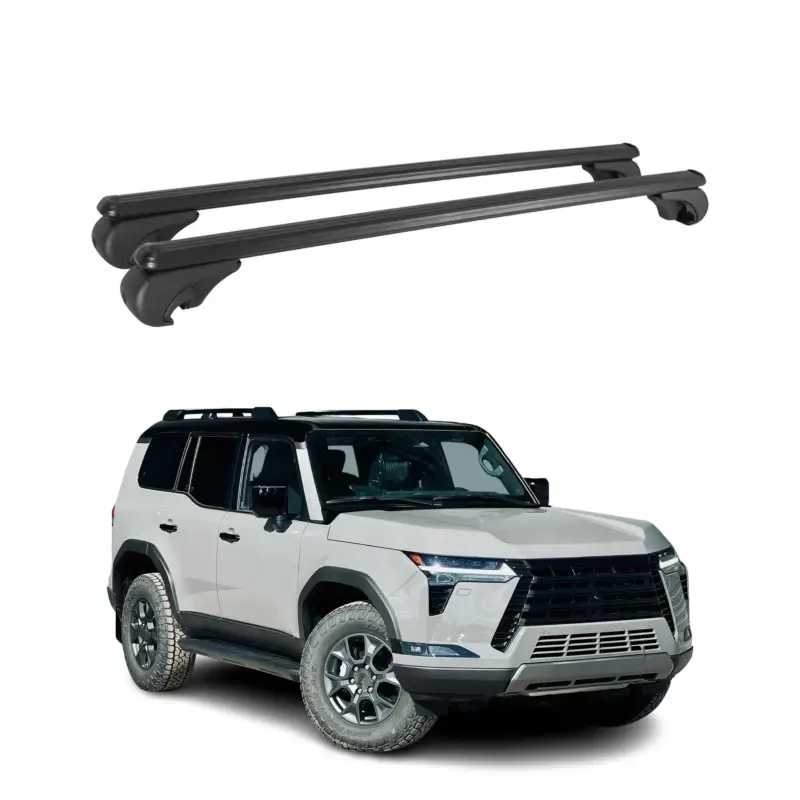 Aktuell Dachträger Grundtäger für Lexux GX III 2024-2026 75kg Aluminium Schwarz 2 tlg