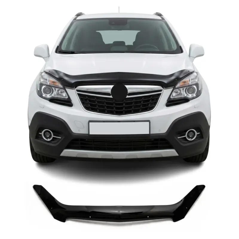 Sale Motorhaube Deflektor Insekten Steinschlagschutz für Opel Mokka 2012-2019 Dunkel