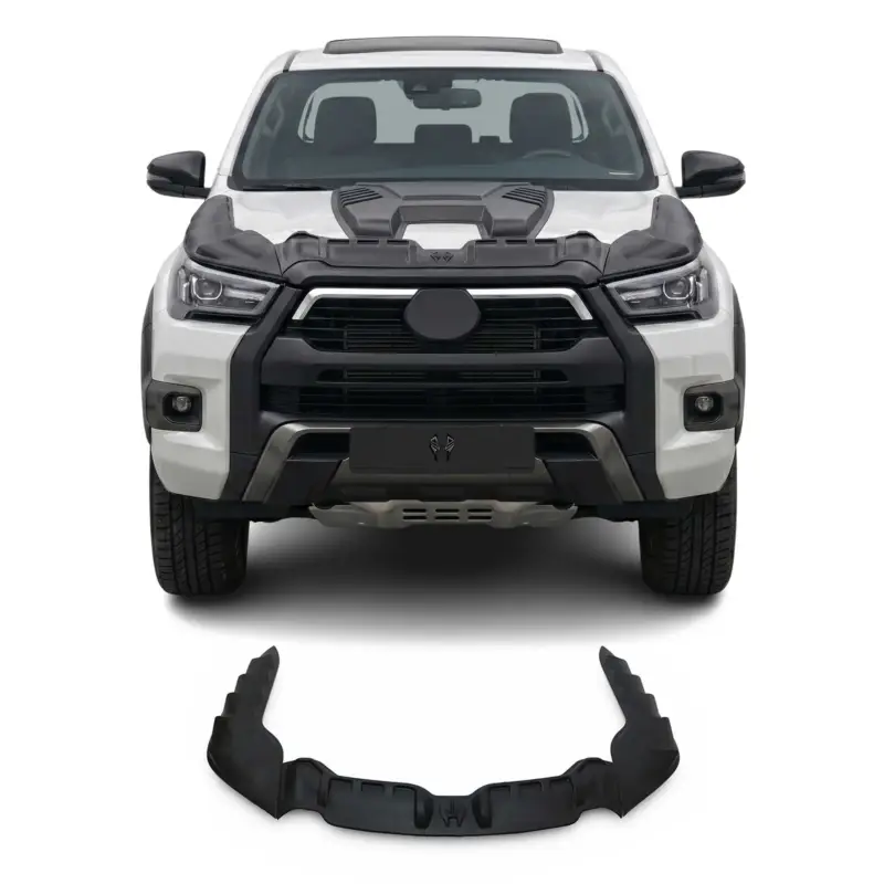Motorhaube Deflektor Insekten Steinschlagschutz für Toyota Hilux 2021-2026 3tlg Nur Heute