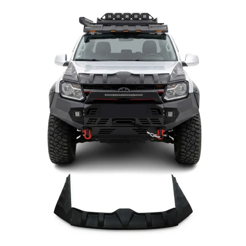 Zertifiziert Motorhaube Deflektor Insekten Steinschlagschutz für VW Amarok 2010-2022 3tlg