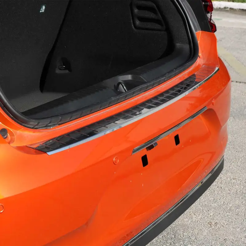 Aktuell Ladekantenschutz Stoßstangenschutz für Renault Clio V 2019-2025 Edelstahl Chrom