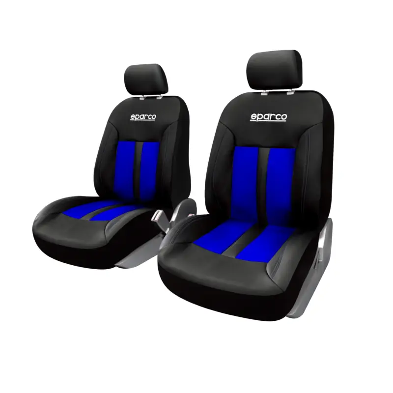 SPARCO Sitzbezüge Schonbezüge Autositzbezüge Universell Blau Vordersitze 2 tlg Angebot