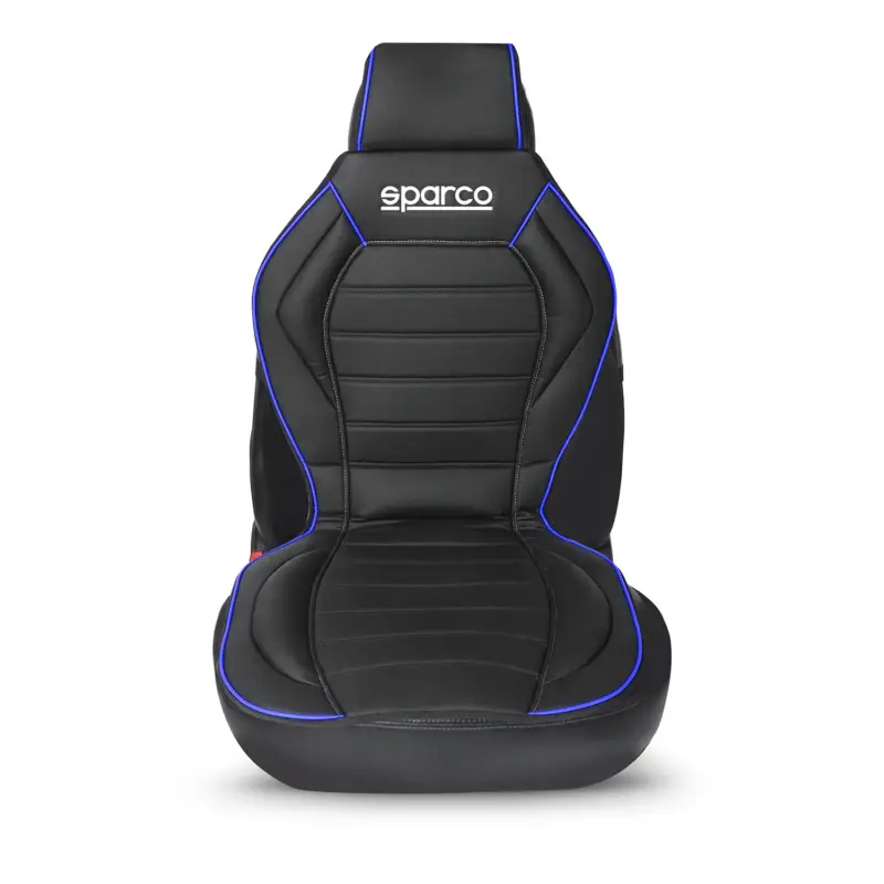 SPARCO Sitzkissen Sitzauflage Sitzschoner Universal Schwarz Blau Auto-Sitzschutz Sonderaktion