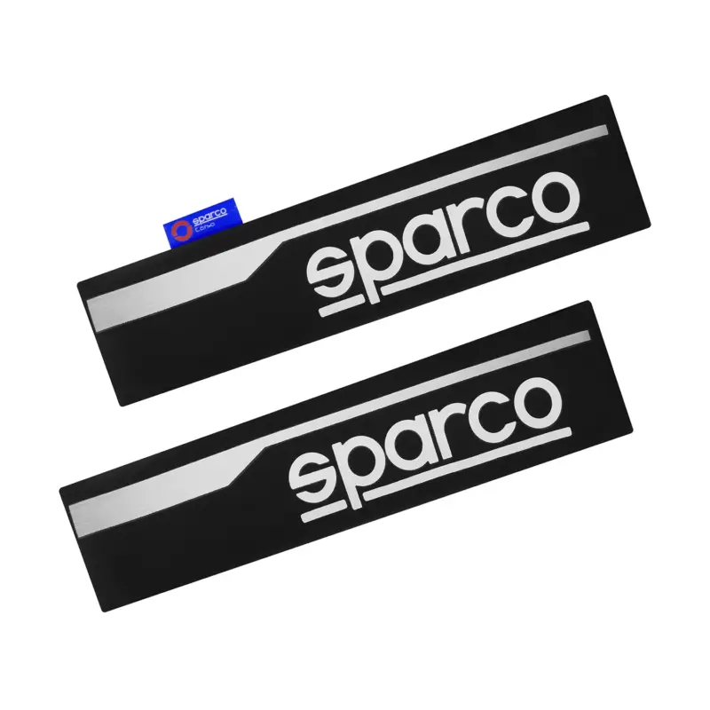 Neue Kollektion SPARCO Gurtschoner Gurtpolster Sicherheitsgurt Gurtschutz Polster Grau 2x