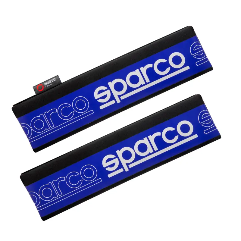 Letzte Chance SPARCO Gurtschoner Gurtpolster Sicherheitsgurt Auto Gurtschutz Blau 2x